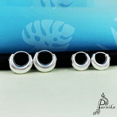 Buy Parnika Medium Size Unisex Silver Bali One