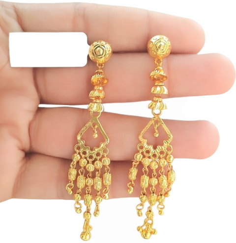 Buy SAPNA PALACE SUI DHAGA GOLD PLATED STATMENT