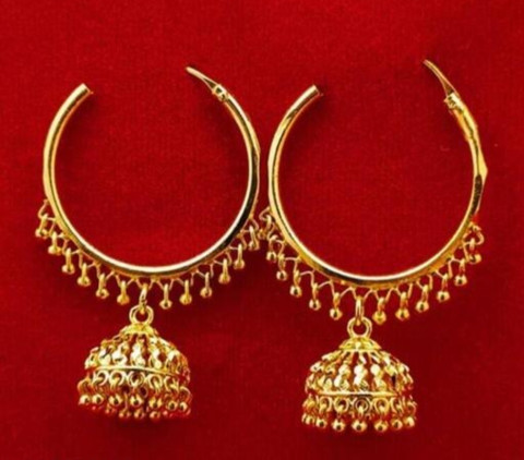 Buy zevarzone Big ghunghru jhumka Bala 970 no
