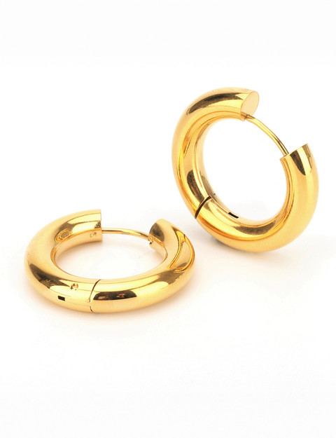 Buy shivay Jewellery Valentine Gold Bali Men/Gents
