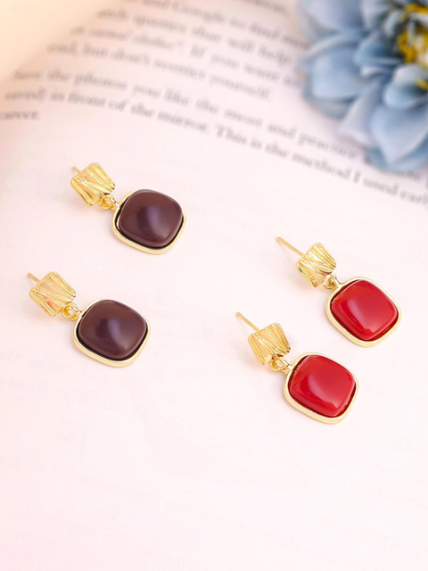 Buy YELLOW CHIMES Combo of Pairs Golden Drop