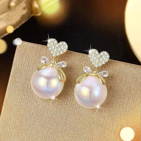 Buy Jaseela Trends Korean Pearl Drop Dangle