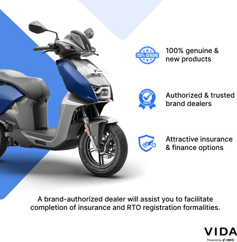 VIDA V2 Pro Electric Scooter by Hero MotoCorp Booking for Ex