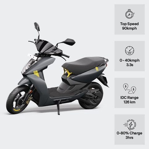 Ather 450X 126KM IDC range Booking for Ex-Showroom Price (with - Main Image