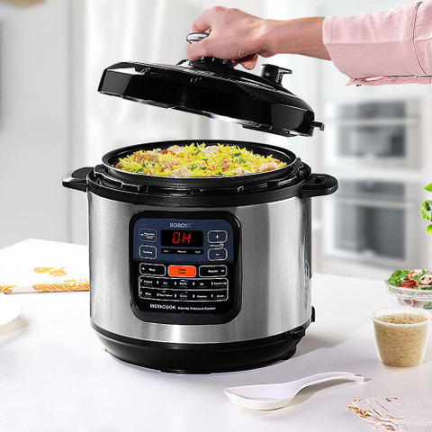 BOROSIL Instacook Electric Pressure Cooker Price in India Buy