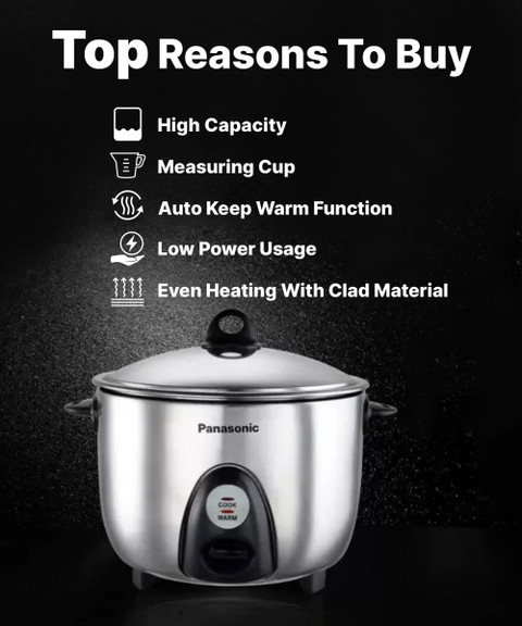 Panasonic SS electric rice cooker Electric Rice Cooker