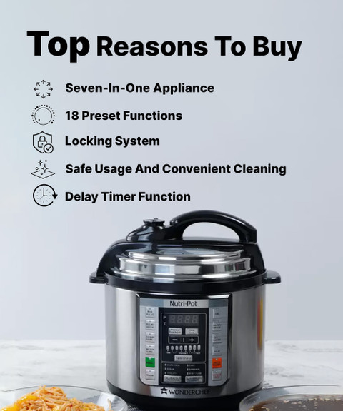 Pot Electric Pressure Cooker How To Use Nutri Pot Nutricook 1200W
