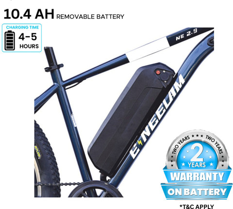 electric bicycle with removable battery india BOLT BIKES Electra Premium for Adults | 250W BLDC Motor, 36V Upgrade! 500W Electric Bike 26"/20"