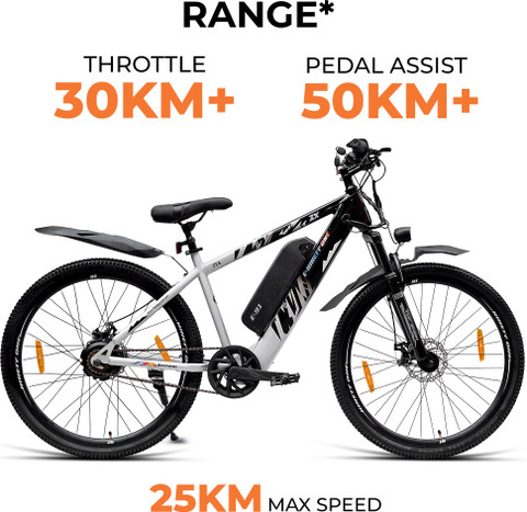 Ninety one ZX 10.4Ah Battery | Front Suspension | 250Watts IP65