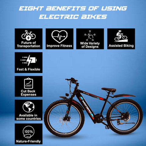 SS Bikes Monero 27 Inches Electric Cycle 60 KM Range 36V/10AH Battery  250W Motor 26 inches Single Speed Lithium-ion (Li-ion) Electric Cycle