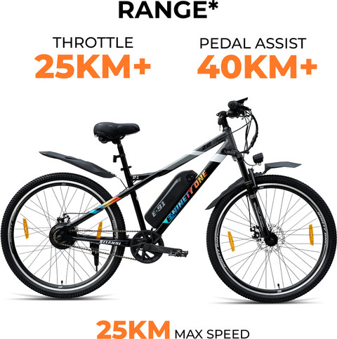 Ninety one ZX 10.4Ah Battery | Front Suspension | 250Watts IP65