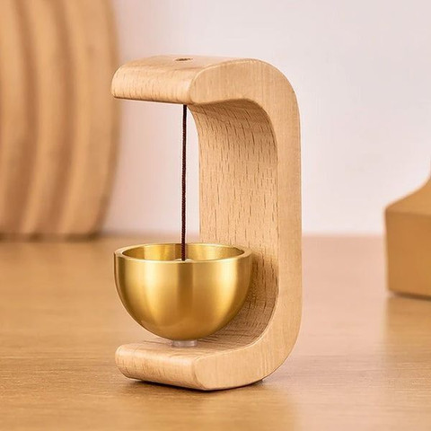 DeoDap Premium Desktop Zen Meditation Bell | Japanese-Style Zen