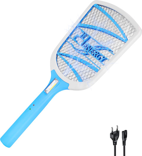 24 ENERGY Rechargeable Premium Large Head Mosquito Swatter Racket