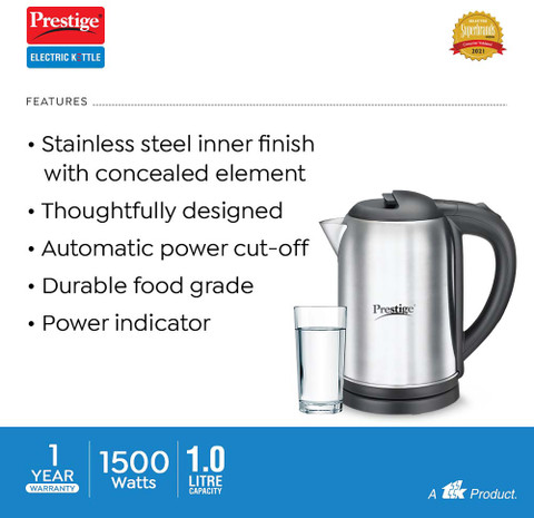 Prestige PKNSS Electric Kettle Price in India Buy Prestige