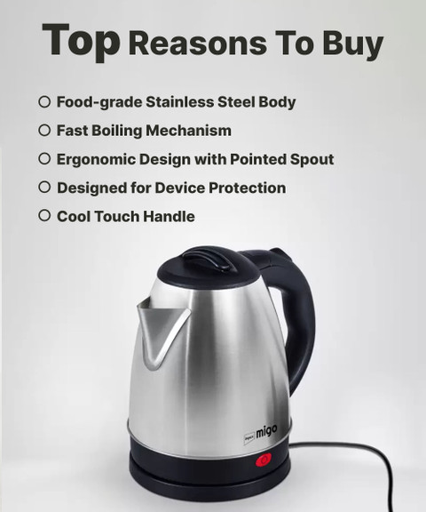 IMPEX Electric kettle Stainless Steel Inferno Electric Kettle