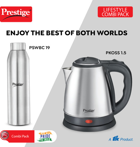 Prestige Electric Kettle PKOSS Wall water Bottle
