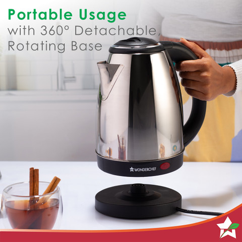 Wonderchef Electric Kettle Water WONDERCHEF Crescent Electric