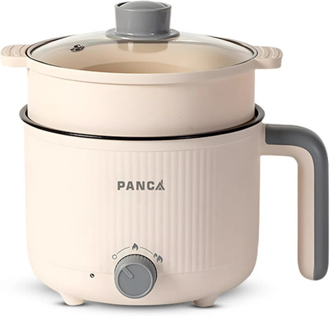 Panca Electric Kettle With Steamer Cooker, Make Tea,Coffee,Rice