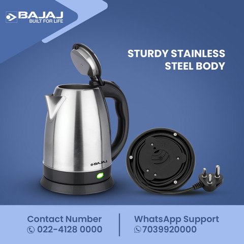 Tea Kettle Bajaj Electric Kettle Ltr Price BAJAJ KTX L DLX