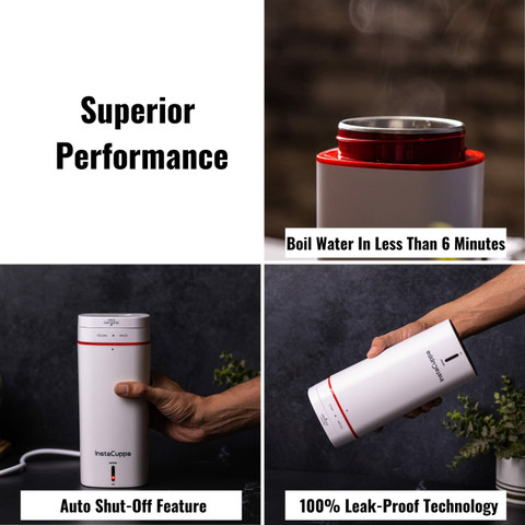 Temperature Control Best Portable Electric Kettle InstaCuppa