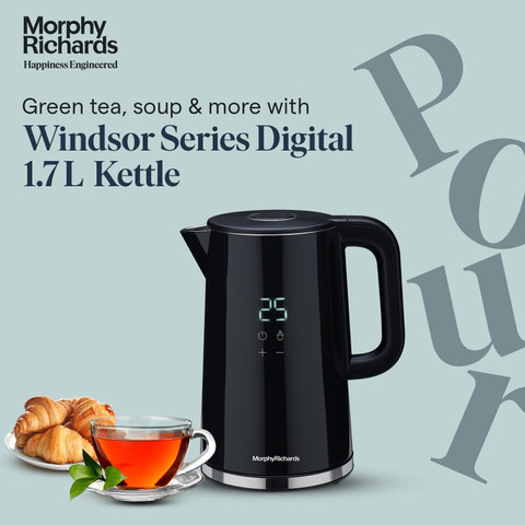 Morphy Richards Windsor Series Litre Digital Electric Kettle