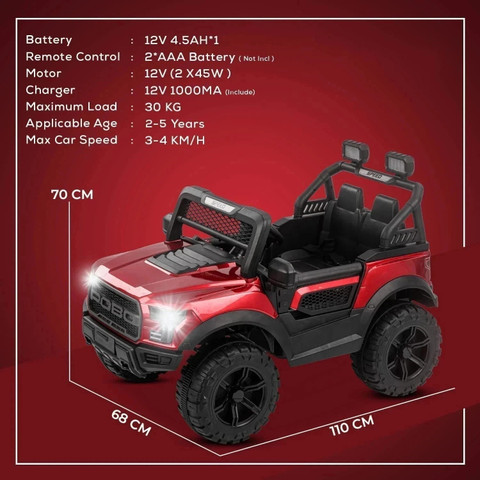 Toys R Us Avigo POBO (1-8yrs) Jeep Battery Operated Ride On