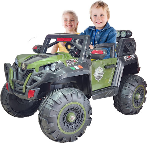 Wishmaster Big Size 4x4 Kids Driving Electric Car With Steering