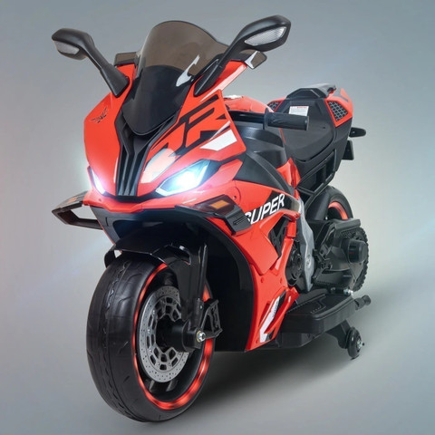 PP INFINITE RR Rechargeable 12V Battery Operated Ride On Bike for Kids,  to 10 Years Bike Battery Operated Ride On