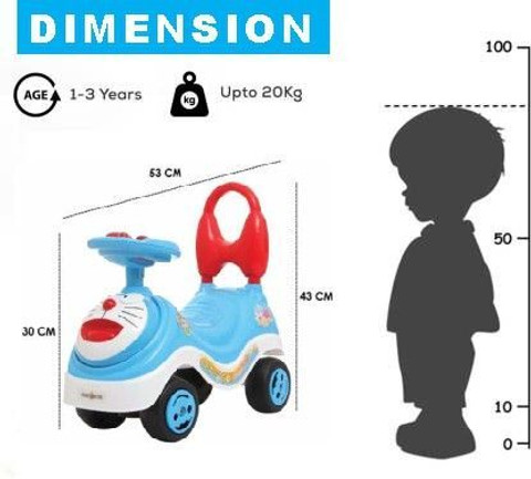 CeeJay Magic CAR Frog Scooter Push Car Battery Operated Ride