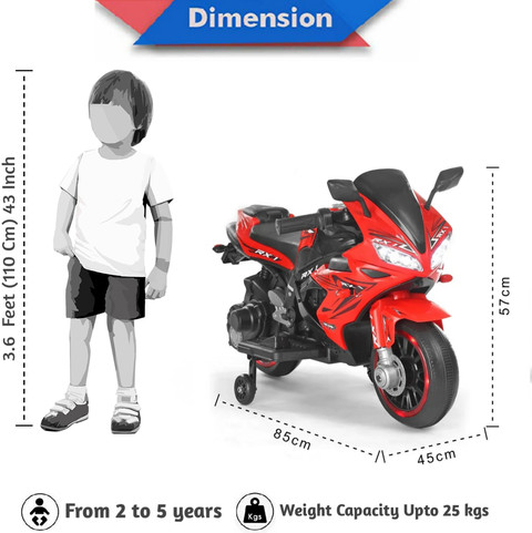 RK UNIQUE STORE Baby Toy Bike by Flipkart (1-5 Year) Kids Electric