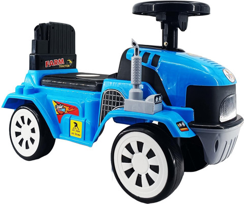 mama luv mee Push Ride on Tractor for Kids with Music,Push Car for Baby  Backrest, Under Seat Car Non Battery Operated Ride On