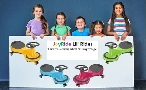 JoyRide Lil' Rider - Ride on Wiggle Car Swing Car Toys for