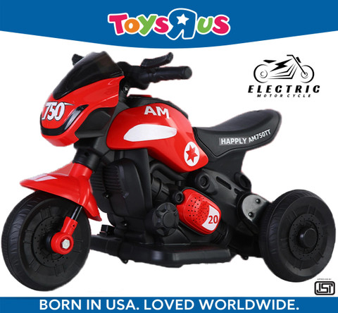 Toys R Us Avigo SuperBike Ev Music And Lights, Forward and Backward Gear,  Built in MP3 player Bike Battery Operated Ride On