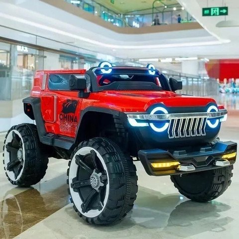 PP INFINITE 4X4 Heavy Duty 12V Electric Ride On Jeep For Kids With - Main Image