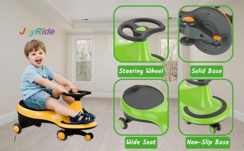 JoyRide Lil' Rider Ride on Wiggle Car Swing Car Toys for Boys