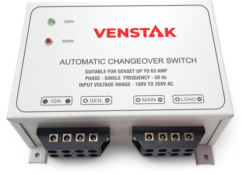 VENSTAK AUTOMATIC CHANGEOVER SWITCH 63 A Two Way Electrical Switch