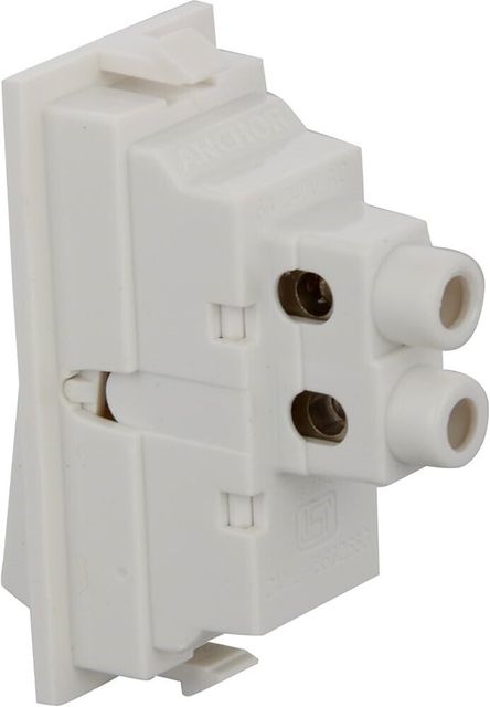 ANCHOR RIDER (47161), WHITE (3 Pcs) 16 A One Way Electrical Switch ...