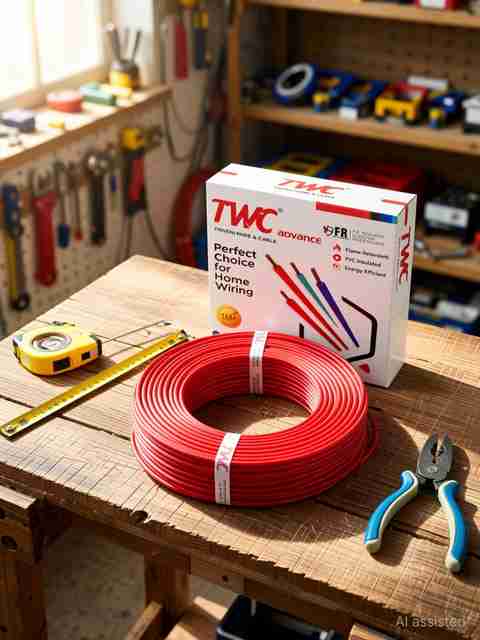 TWC Advance Single Core FR PVC Insulated Electric Wire For Home