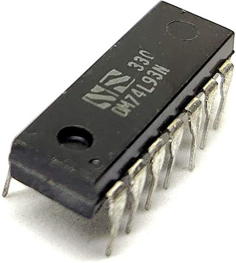 INVENTO 1Pcs 7493 IC SN74LS93N DM74L93N 4-Bit UP Binary Counter, LS ...
