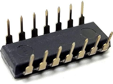 INVENTO 2Pcs SN74LS90N 7490 IC Logic IC Decade/Binary Counter, LS ...