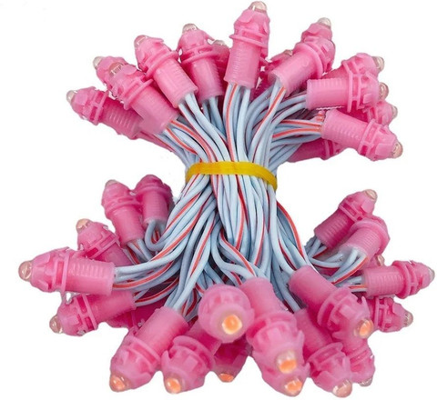 jivith 9mm 3inch PINK LED 12VDC serial decorative light Light