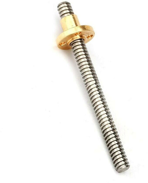 2 Stück T8 Anti-Backlash Muttern Aus Messing Für 2mm Gewindestangen - Für 3D-Drucker & CNC