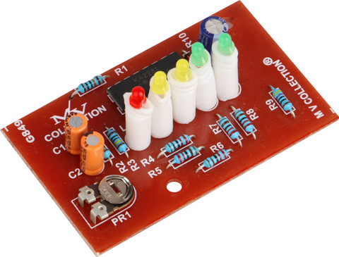M V COLLECTION 5 LED VU METER Electronic Components Electronic