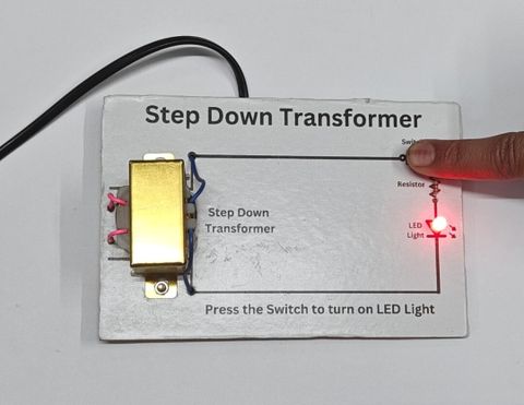Esptronics Transformer Investigatory Project Class 12 Working Step Down ...