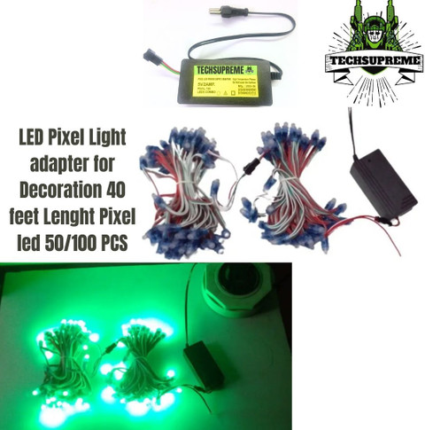1-40 X2 ＆ LED Retrofit kit セット TechSupreme LED Pixel Light adapter pixel led light power supply