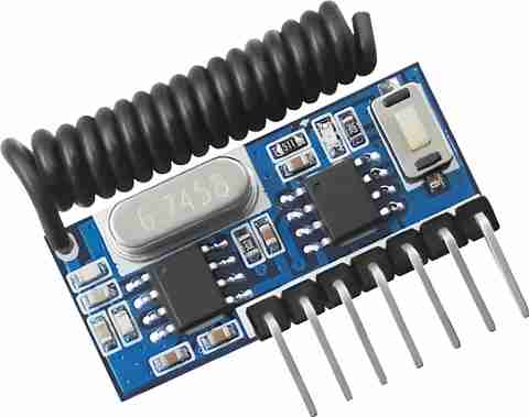 kazu_rbo　DPA-VUED 144MHz/435MHz Robo Ocean RX480E Qiachip [Pack of 1] 433MHz 4-Channel RF