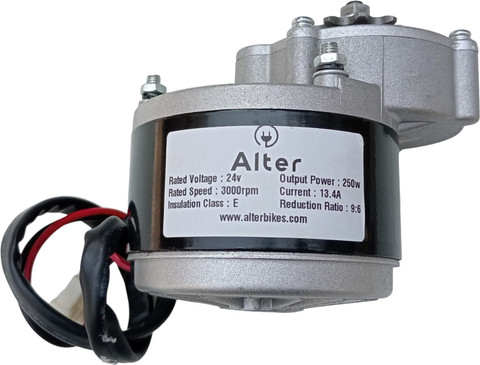 ALTER 24v 250w PMDC Motor Kit With Lithium Ion Battery And Charger