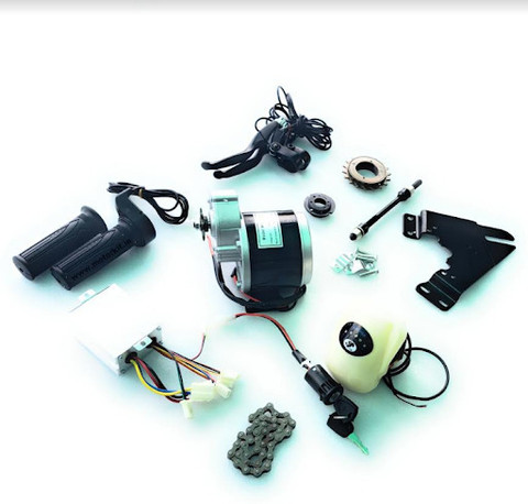 electric bicycle motor kit with battery &  Day6 Bikes made lithium battery 36V 350W Waterproof E-Bike Motor