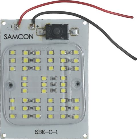 Samcon C-1 12 VOLT 45 SMD 12 WATT LED REFLECTIVE GLASS PCB WITH ON/OFF ...