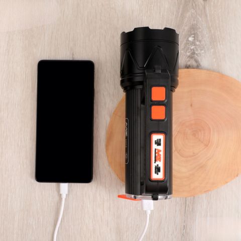 michSALEさん専用ページ MZ M995 (RECHARGEABLE LED SEARCHLIGHT)Multifunctional Zoomable 5